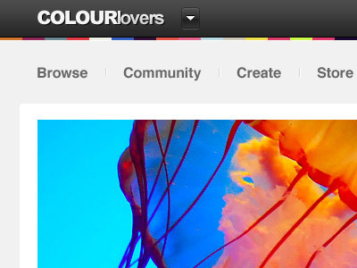 Home - Iteration #3 color colour colourlovers colourlovers.com design interation redesign