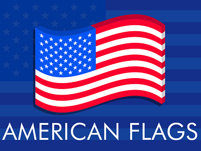 American flag icon