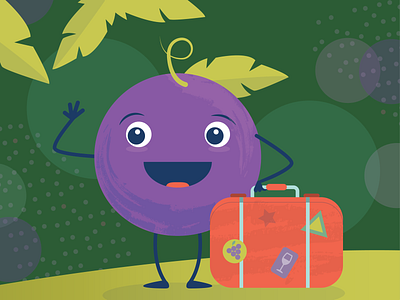 The Grape Adventure character art childrens book childrensbook childrensbookillustrator fruit grape illustration