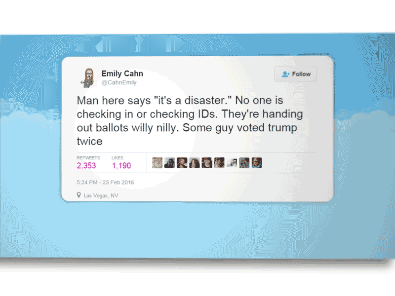 Tweet/Transition by Elizabeth Porter on Dribbble
