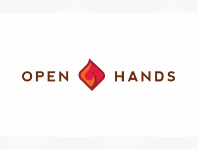 Open Hands branding logo