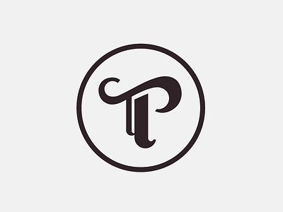 Theology Pub lettering logo design typography