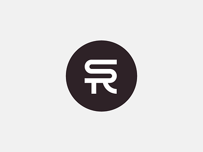 SR Monogram logo mark monogram