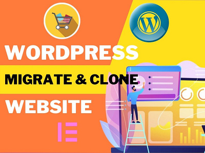 I will setup wordpress clone and migrate website manually