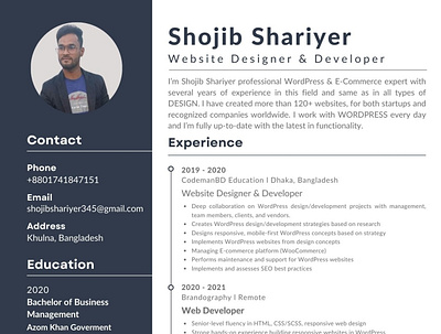 My Resume/CV astratheme businesswebsite clonewebsite customization divilandingpage divitheme ecommerce elementorlanding gravityform mailchimp protfoliowebsite responsivewebsite squeezepage themecustomization websitedesign websiteoptimization woocommerce wordpress wordpresslanding wordpresswebsite