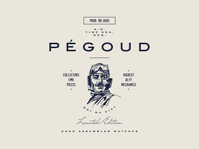 Pégoud Brand Marks + Illustrations