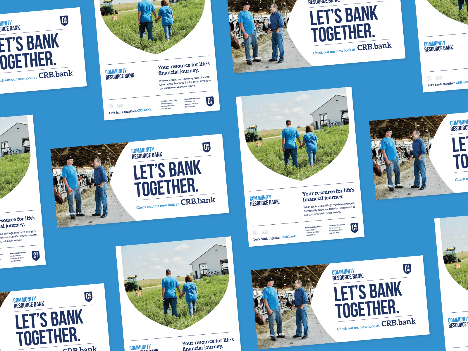 Community Resource Bank Brand Identity System By Malley Design On Dribbble