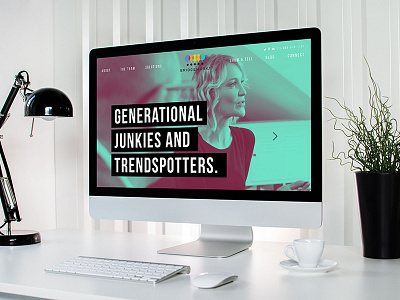 BridgeWorks Website design duotone generations minneapolis mobile responsive website
