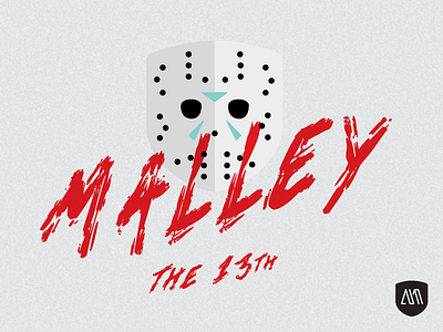 Malley The 13th 13 friday horror illustration jason malley