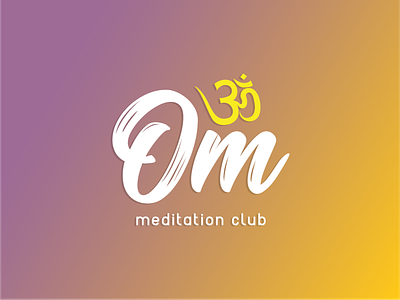 Meditation and spiritual development club logo. branding club label design logo logo deisgn meditation om om mani padme hum spiritual vector