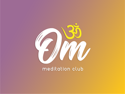 Meditation and spiritual development club logo.