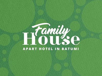 Logo for the hotel of the Family House hotel