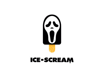 Ice scream adobe illustrator art cartoon design flat ice cream icecream icon illustration line icon logo scream vector
