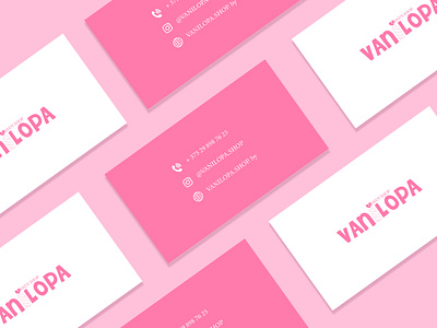 VANILOPA — candy - shop cafe identity branding graphic design logo