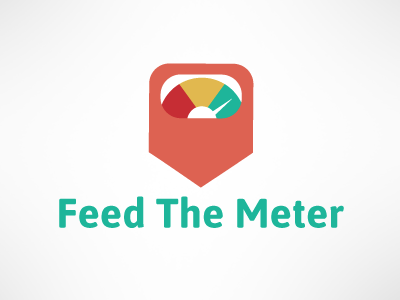 Feed The Meter app hack a thon illustration logo meter web
