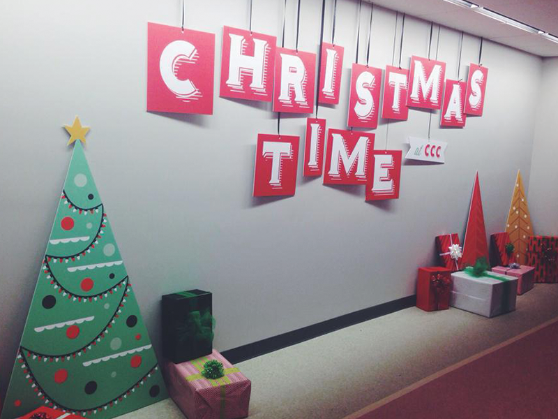 Download Christmas Time Installation By Kelsey Janda On Dribbble PSD Mockup Templates