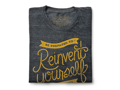 Recess conference custom type design conference design quote hand lettering hudl quote swag tshirt