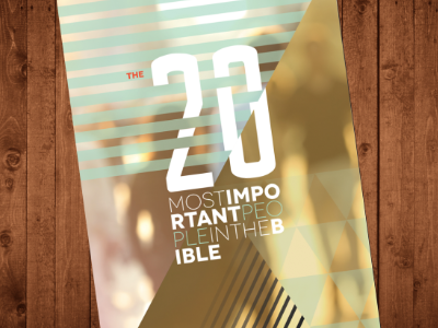 The 20 Most Important People in the Bible bible cover ministry people series