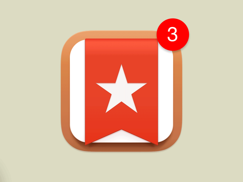 Wunderlist Icon app app icon desktop icon ios7 mobile ribbon star wunderlist