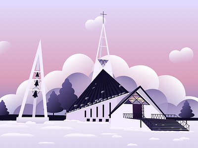 Black Church illustration