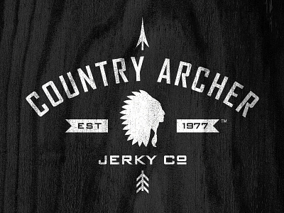 Country Archer Jerky Co. archer arrow beef black country food indian jerky snacks wood