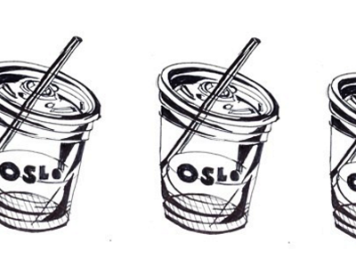 Oslo Coffee illustration