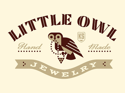 Owl bird fly jewelry little owl