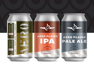 Aero Plains Brewing Cans