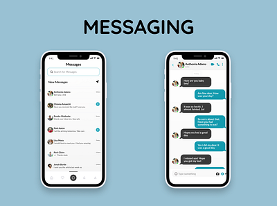 FINDLOVE DATING MOBILE APP (Messaging Screens) dating design mobile app product design ui uidesign uxdesign