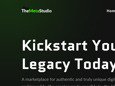 TheMetaStudio Landing Page Design (1)