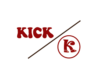 KICK - PASSION PROJECT LOGO by Talitha Marya on Dribbble