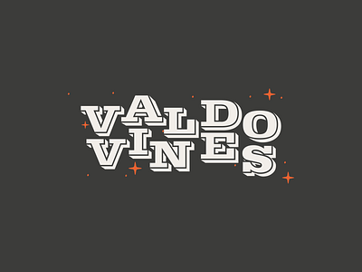 Valdovines x Uncanny branding design icon illustration logo typography vector