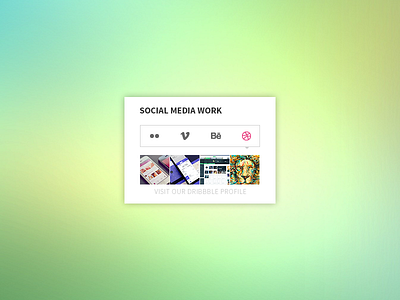 Social Media Work API Widget - Themeisle