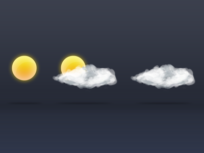 Weather icons