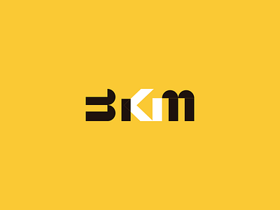BKM real state company logo construction graphic design logo logotype