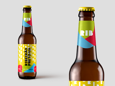 Pilsen Beer Label Design - Ribeirão Preto beer design graphic design label package pilsen ribeirao preto
