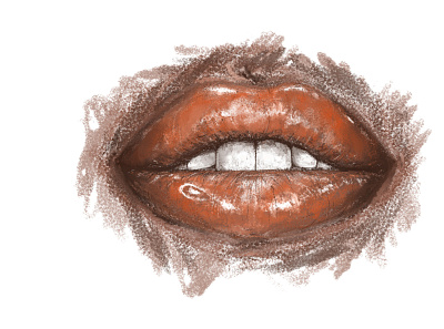 Orange Lipstick character design design illustration storytelling