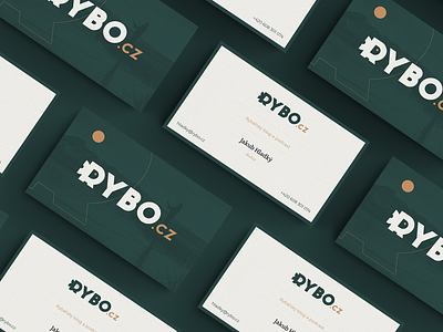 Rybo v.2 business card bussines card fish logo podcast