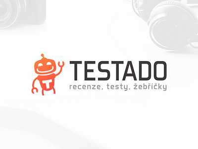 Testado logo robot