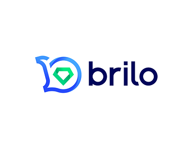 Brilo briliant diamond logo