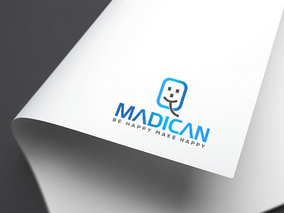 MADICAN LOGO branding character company logo design illustration illustrator logo logos madical logo minimal vector