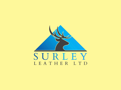 SURLEY LEATHER LTD branding company logo design illustration illustrator logo surley surley surley leather ltd surley leather ltd typography vector