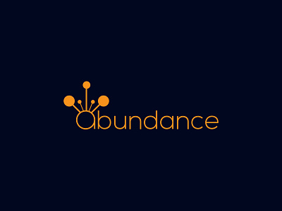 Abundance LOGO abundance brand branding character company logo design illustration illustrator lettering logo logos minimal typography vector