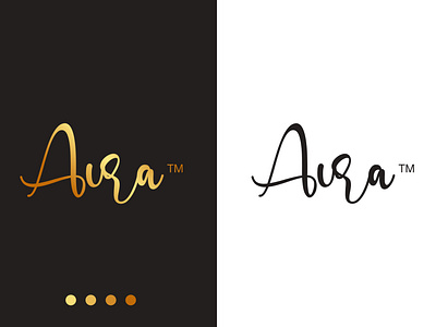 Aura LOGO by Ataur Rahman on Dribbble