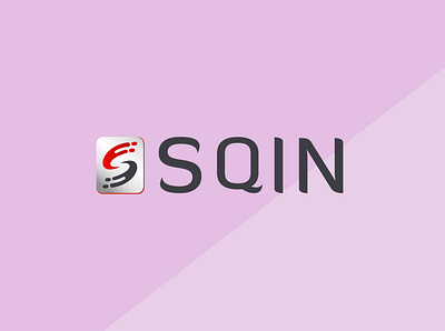 SQIN LOGO brand branding company logo design illustration illustrator logo logos sqin logo sqin logo typography vector
