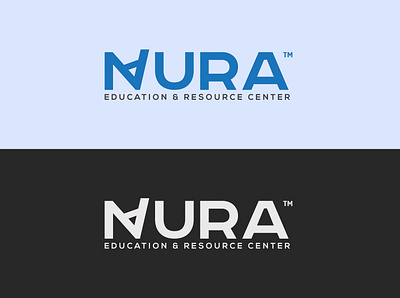 naura logo branding company logo design education education logo illustration illustrator logo logos typography vector