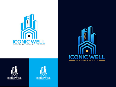 ICONIC WELL DEVELOPMENT LTD branding company logo design illustration logo real estate real estate agency real estate branding real estate logo real estate logo 99design real estate logo design real estate logo png real estate logo vector real estate logos realestate realistic red redesign retro vector