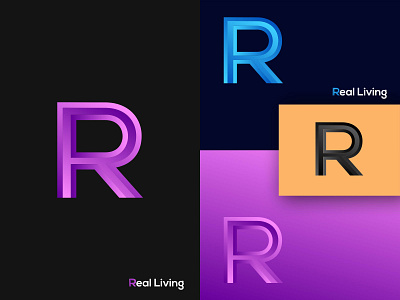 R Letter Logo Design