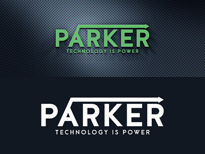 PARKER TECHNOLOGY LOGO branding company logo design illustration illustrator logo technology logo technology logo png technology logo vector technology logos vector