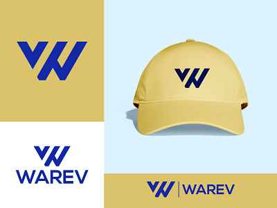 WAREV LOGO branding company logo design illustration illustrator logo logos typography vector w w letter logo ware warev logo warev logo web